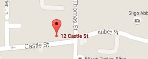 Murphy and Sons Auctioneers Castle Street Sligo map